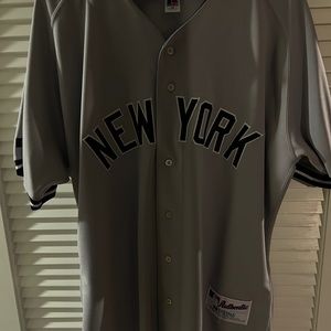 NY Yankees authentic road jersey from Russell Athletic - like new. Size 52 XXL